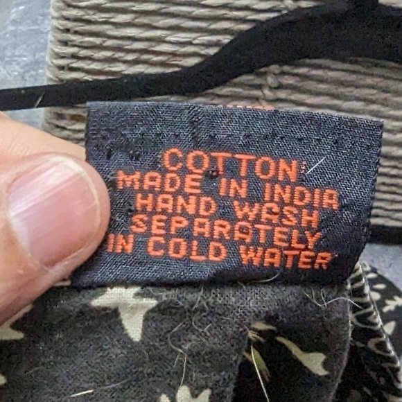 Sacred Threads Short Sleeve Shift Dress Sz S/M - Picture 11 of 11